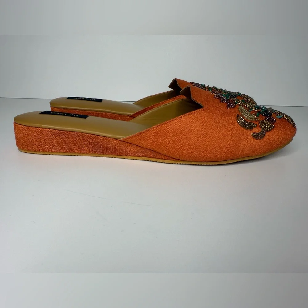 Saachi Embroidered Mules - Picture 3 of 5